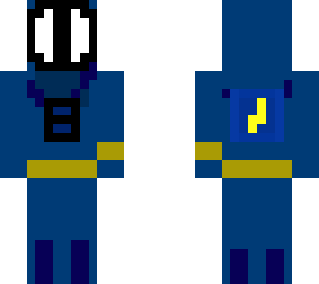 blue man