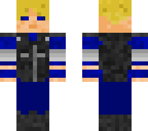 blue vest boy