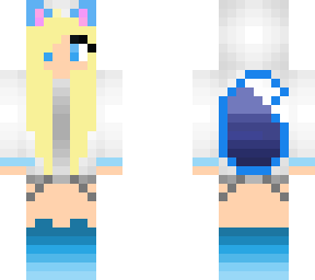 blue wolf girl