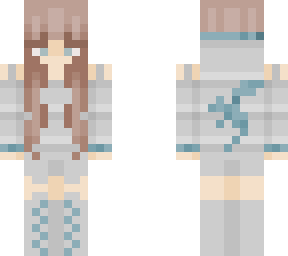 gamer girl (soft blue)