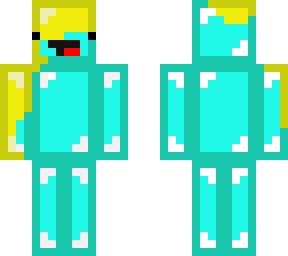 golden cyborg skeppy skin