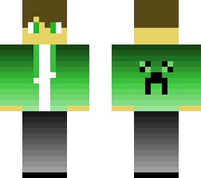 green hoodie