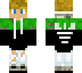 green nike (my very first minecraft skindex skin)