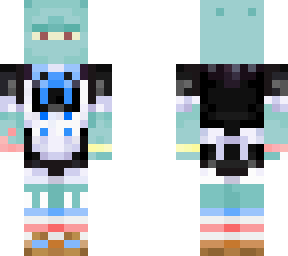 maid squidward different eyes