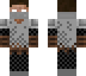 medieval herobrine with armor (very tiny remake)