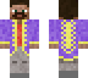 my main skin(purple fancy!)