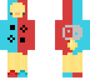 nintendo duck with shoes