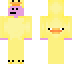 pink melp duck onesie