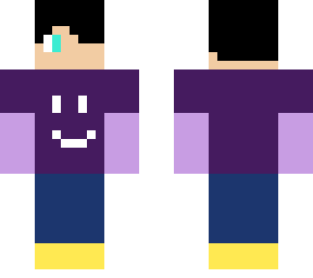 purple shirt