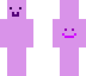 purple smile