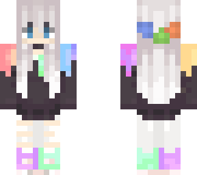 rainbow girl