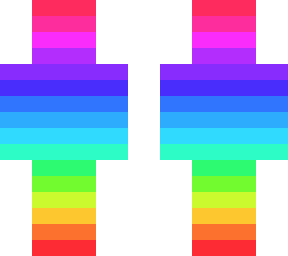 rainbow skin