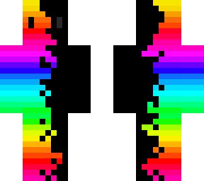 rainbow translucent slime
