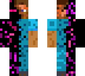 steve and enderman mix