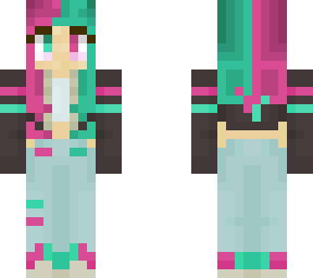 ticktock girl with headphones