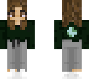 v2. of sweatshirt and sweats girl!