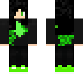verde e preto feminino 1.0 (a outra skin feminina e a 2.0 mas postei primeiro)