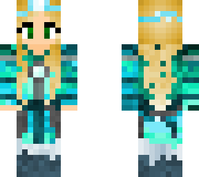 2nd skin of space queen  with darker hair