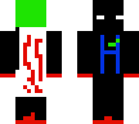 black gamer herobrine