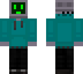 blue hoodie computer