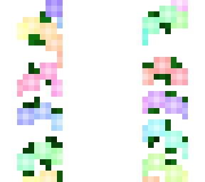 covered in flowers