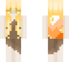 fox girl (gold kitsune)