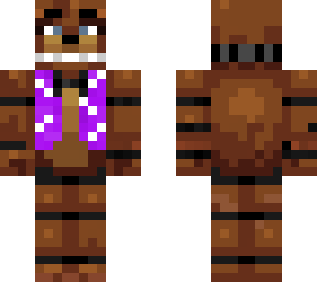 freddy with a purple jacket