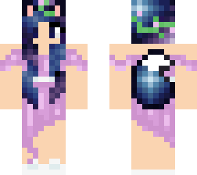 galaxy wolf bridesmaid