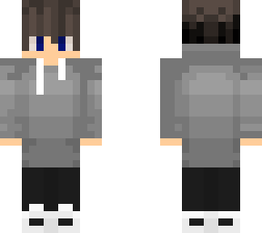 gray hoodie