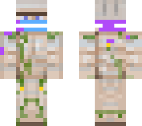 iron golem with  mask