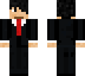 just a man in a suit