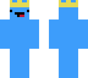 light blue derp king