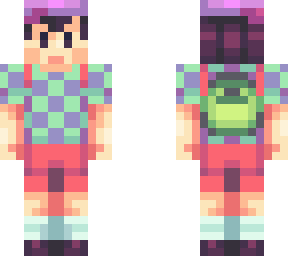 ness (purple checkers)