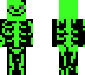 official greenskeliton yt minecraft skin