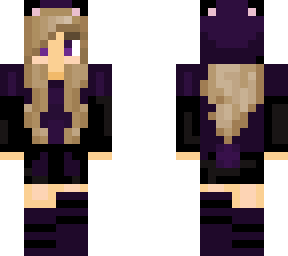panda girl dark