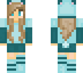 panda girl tealf