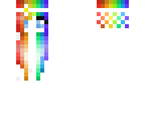 rainbow hair base