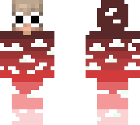 red cloud onesie