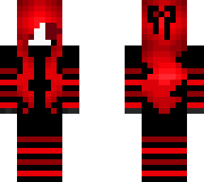red/evil female puppet