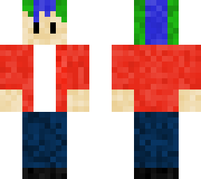 red jacket man