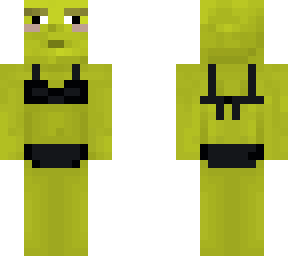 shrek w/black bathing suit