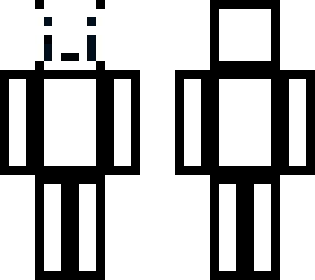 white and black