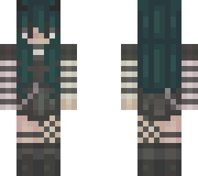 black emo girl