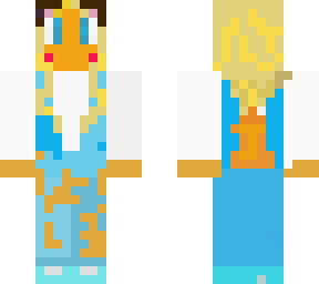 blue fox girl