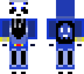 blue panda