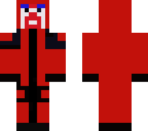 Criminal Rojo Free Fire | Minecraft Skin