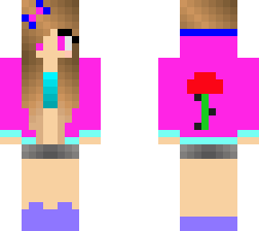 girl in pink jumper