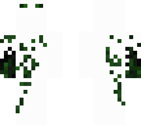 green burning hand