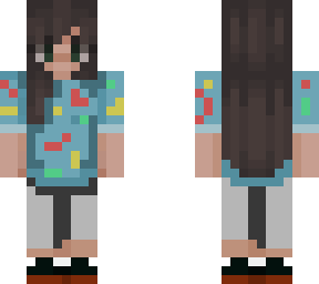 hawaiian shirt girl