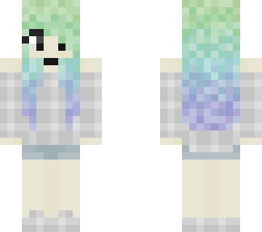 light cool colored haired girl